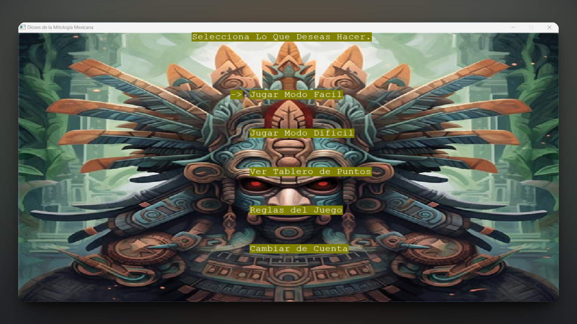 Imagen de Juego de Rompecabezas Basado en Mitología Mexicana