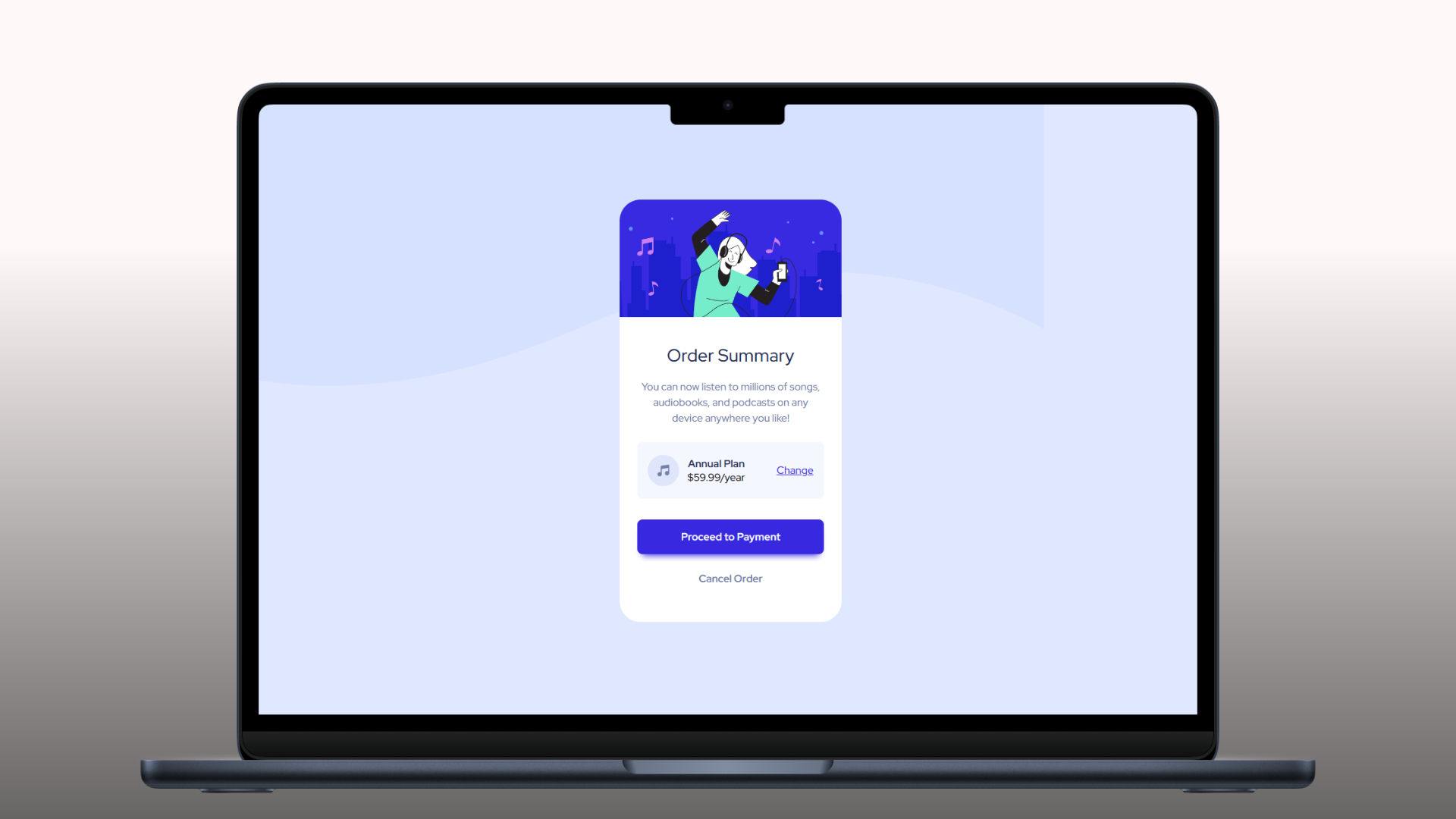 Imagen de Order Summary Component